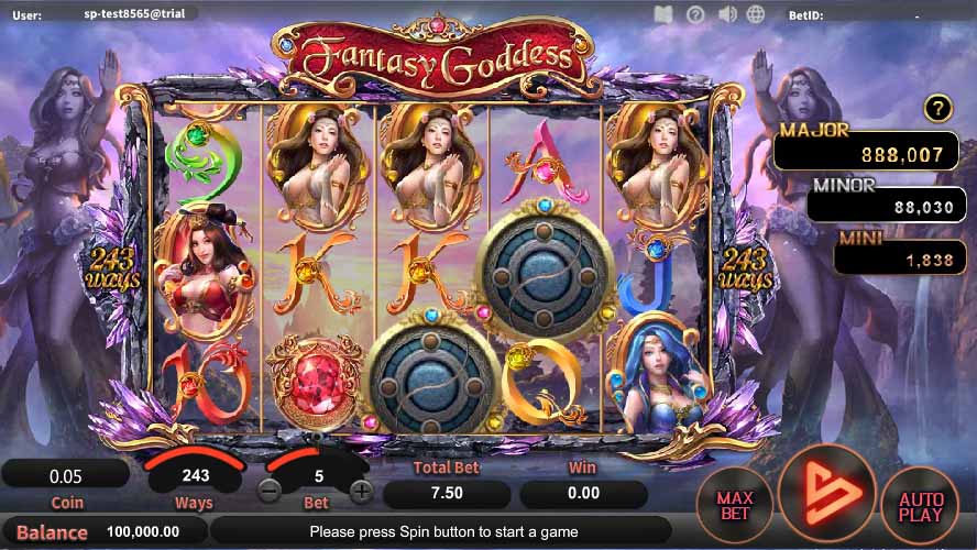 สล็อตออนไลน์ Sa Gaming  เกม Fantasy Goddess